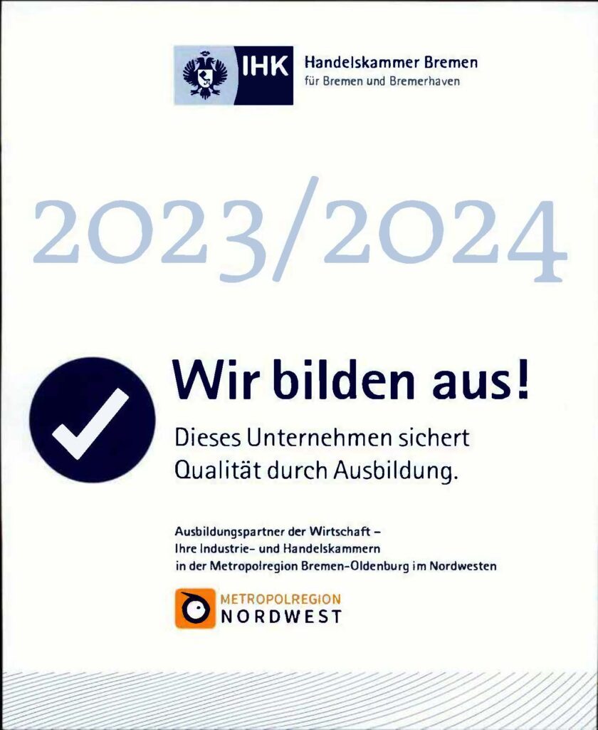 b.r.m. Handelskammer Ausbildung 2023
