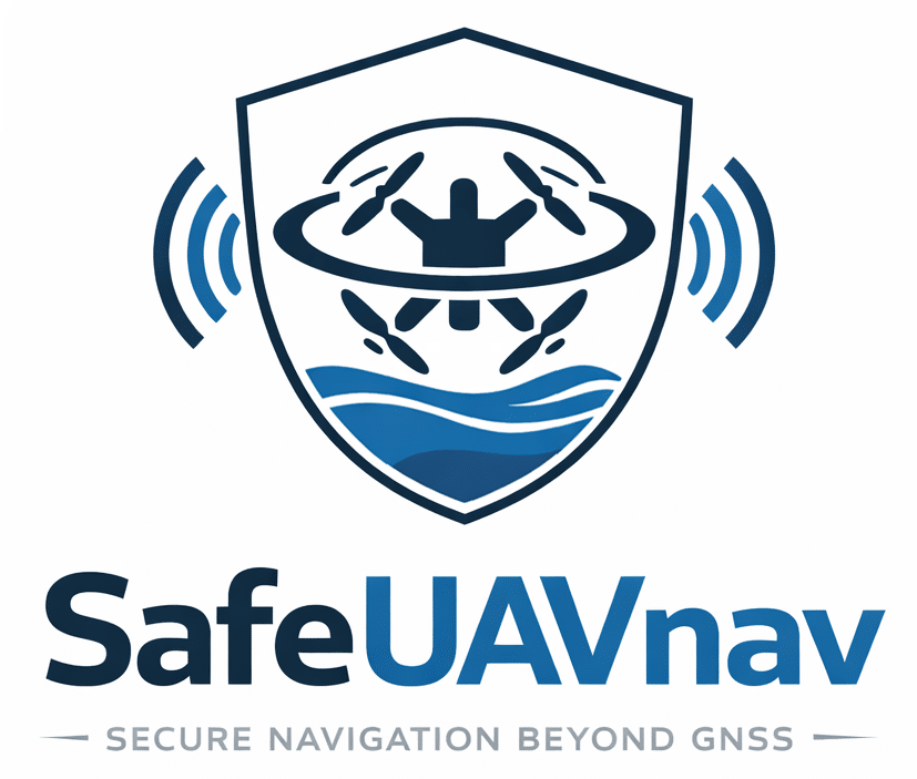 Logo des Projekts SafeUAVnav
